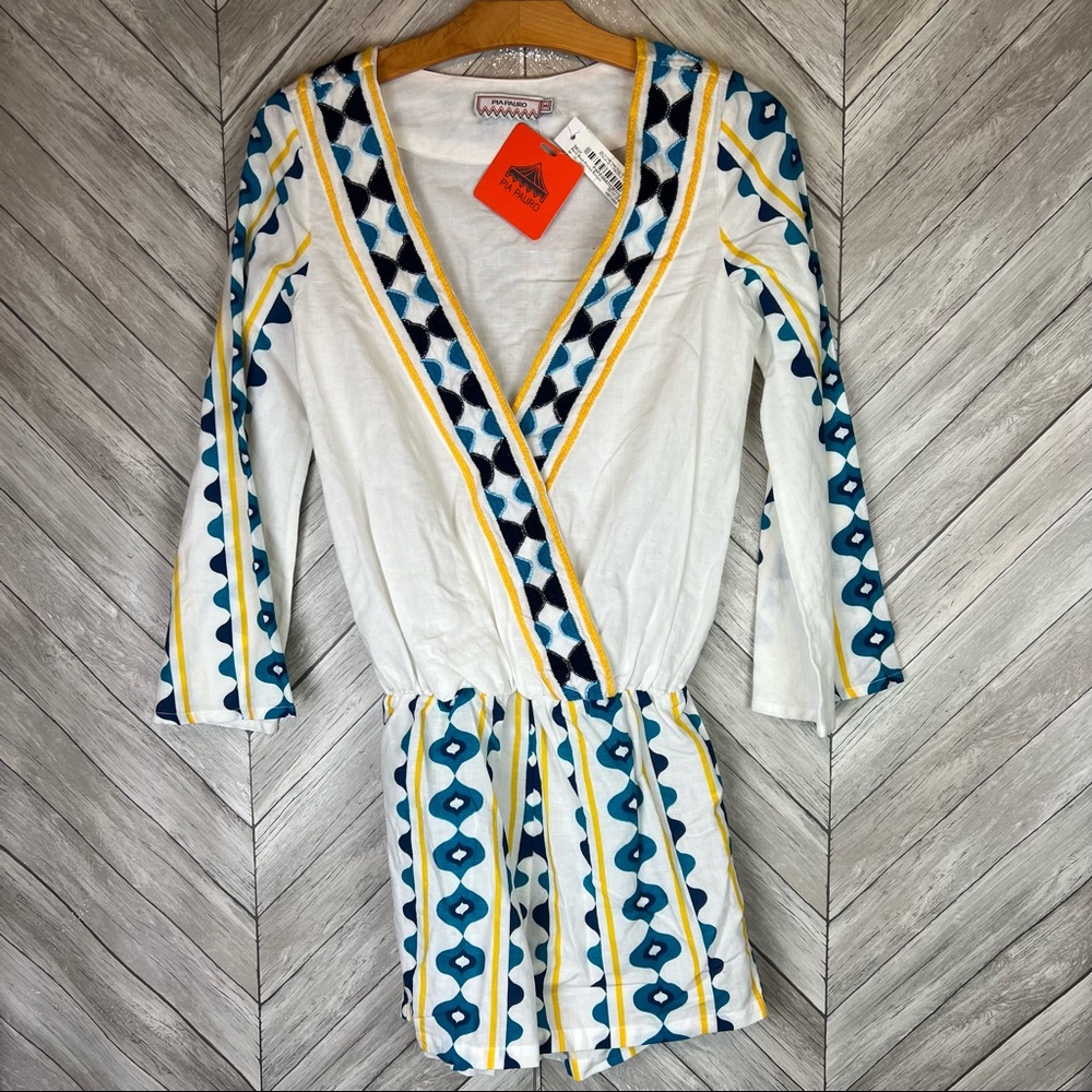 NWT Pia Pauro Boho Romper